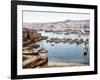 View of Algiers Harbour from the Admiralty, Pub. 1900-null-Framed Premium Giclee Print