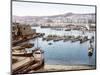 View of Algiers Harbour from the Admiralty, Pub. 1900-null-Mounted Premium Giclee Print