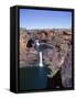 View of All Four Falls of the Mitchell Falls, Kimberley, Western Australia, Australia-Richard Ashworth-Framed Stretched Canvas