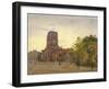 View of All Saints Church, Chelsea, London, 1880-John Crowther-Framed Giclee Print