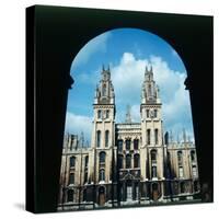 View of All Souls College in Oxford, 1973-Staff-Stretched Canvas