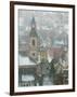 View of Alsatian Wine Village, Ribeauville, Haut Rhin, Alsace, France-Walter Bibikow-Framed Photographic Print