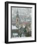 View of Alsatian Wine Village, Ribeauville, Haut Rhin, Alsace, France-Walter Bibikow-Framed Photographic Print