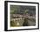 View of Alte Brucke or Old Bridge, Neckar River Heidelberg Castle and Old Town, Heidelberg, Germany-Michael DeFreitas-Framed Premium Photographic Print