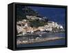 View of Amalfi, Amalfi Coast, Campania, Italy, Europe-null-Framed Stretched Canvas