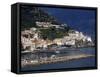 View of Amalfi, Amalfi Coast, Campania, Italy, Europe-null-Framed Stretched Canvas