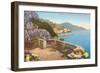 View of Amalfi Coast, Italy-null-Framed Art Print