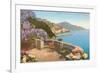View of Amalfi Coast, Italy-null-Framed Premium Giclee Print