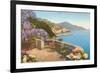 View of Amalfi Coast, Italy-null-Framed Premium Giclee Print