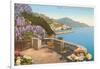 View of Amalfi Coast, Italy-null-Framed Art Print