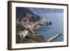 View of Amalfi, from Pastena, Costiera Amalfitana (Amalfi Coast), Campania, Italy-Eleanor Scriven-Framed Photographic Print