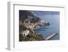 View of Amalfi, from Pastena, Costiera Amalfitana (Amalfi Coast), Campania, Italy-Eleanor Scriven-Framed Photographic Print