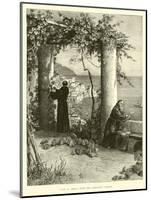 View of Amalfi from the Capuchins' Garden-null-Mounted Giclee Print