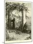 View of Amalfi from the Capuchins' Garden-null-Mounted Giclee Print