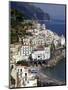 View of Amalfi From the Coast, Amalfi Coast, Campania, Italy, Europe-Olivier Goujon-Mounted Photographic Print