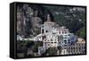 View of Amalfi from the Sea-Oliviero Olivieri-Framed Stretched Canvas