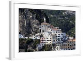 View of Amalfi from the Sea-Oliviero Olivieri-Framed Photographic Print