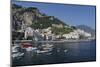 View of Amalfi Harbor, Campania, Italy-George Oze-Mounted Premium Photographic Print