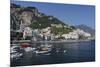 View of Amalfi Harbor, Campania, Italy-George Oze-Mounted Photographic Print