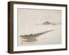 View of Amamo Hashidate, May 1906-Kawanabe Kyosai-Framed Premium Giclee Print