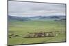 View of Amarbayasgalant Monastery from above, Mount Buren-Khaan, Baruunburen district, Selenge prov-Francesco Vaninetti-Mounted Photographic Print