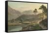View of Ambleside, Westmoreland-Sidney Richard Percy-Framed Stretched Canvas