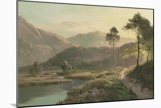 View of Ambleside, Westmoreland-Sidney Richard Percy-Mounted Giclee Print