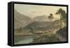 View of Ambleside, Westmoreland-Sidney Richard Percy-Framed Stretched Canvas