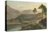 View of Ambleside, Westmoreland-Sidney Richard Percy-Stretched Canvas