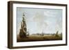 View of Amsterdam from the Sea, 17th Century-Peter van den Velde-Framed Giclee Print