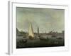 View of Amsterdam Harbour-Abraham Storck-Framed Giclee Print