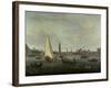 View of Amsterdam Harbour-Abraham Storck-Framed Giclee Print