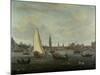 View of Amsterdam Harbour-Abraham Storck-Mounted Giclee Print