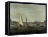 View of Amsterdam Harbour-Abraham Storck-Framed Stretched Canvas