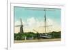 View of Amundsen's Arctic Sloop at Golden Gate Park - San Francisco, CA-Lantern Press-Framed Art Print