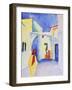 View of an Alley, 1914-August Macke-Framed Giclee Print