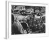 View of an Assembly Lin at the Volkswagen Plant in Sao Paulo-Paul Schutzer-Framed Photographic Print