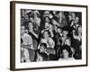 View of an Audience Watching the TV Show, "Haggis Baggis"-Yale Joel-Framed Photographic Print