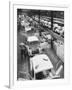 View of an Auto Plant and Workers-Ralph Crane-Framed Photographic Print