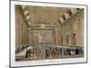 View of an Event in the Freemasons' Hall, Great Queen Street, Holborn, London, C1810-null-Mounted Giclee Print