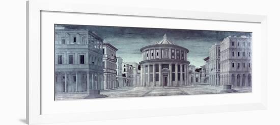 View of an Ideal City, 15th Century-Luciano Laurana-Framed Premium Giclee Print