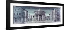 View of an Ideal City, 15th Century-Luciano Laurana-Framed Giclee Print