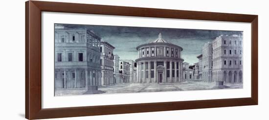 View of an Ideal City, 15th Century-Luciano Laurana-Framed Giclee Print