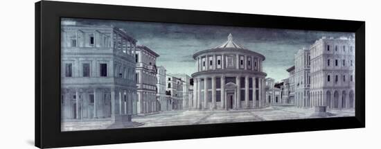 View of an Ideal City, 15th Century-Luciano Laurana-Framed Giclee Print