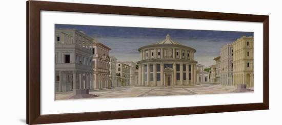 View of an Ideal City, or the City of God, After 1470-Luciano Laurana-Framed Premium Giclee Print