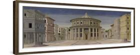 View of an Ideal City, or the City of God, After 1470-Luciano Laurana-Framed Premium Giclee Print