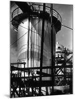 View of an Installation at a Texaco Oil Refinery-Margaret Bourke-White-Mounted Photographic Print