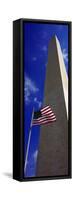 View of an Obelisk, Washington Monument, Washington Dc, USA-null-Framed Stretched Canvas