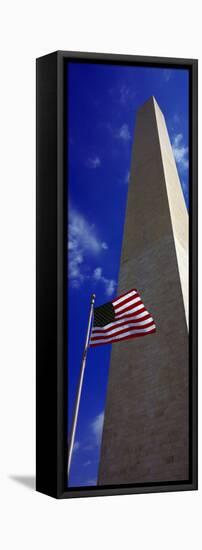 View of an Obelisk, Washington Monument, Washington Dc, USA-null-Framed Stretched Canvas