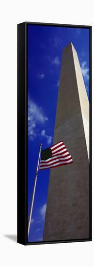 View of an Obelisk, Washington Monument, Washington Dc, USA-null-Framed Stretched Canvas